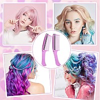 3 Packs Hair Comb Comb With Roller Detangling Comb With Roller Integrated Roller Hair Comb Anti Splicing Comb For Salon Barbe