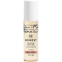 The Honest Company Hydrating Body & Belly Oil, Unscented 4.2