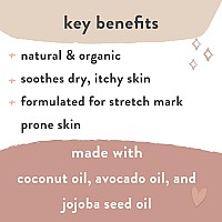 The Honest Company Hydrating Body & Belly Oil, Unscented 4.2