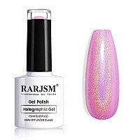 Rarjsm Holographic Nail Polish Glitter Gorgeous Glossy 1Pcs 75Ml Mavue Nail Polish Nail Lamp Required For Starter Gel Manicure