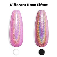 Rarjsm Holographic Nail Polish Glitter Gorgeous Glossy 1Pcs 75Ml Mavue Nail Polish Nail Lamp Required For Starter Gel Manicure