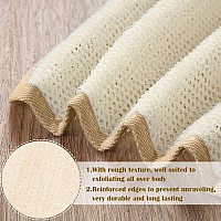 Tatuo 5 Pcs Exfoliating Face And Body Wash Cloths Towel Weave Bath Cloth Exfoliating Scrub Cloth Massage Bath Cloth For Women An