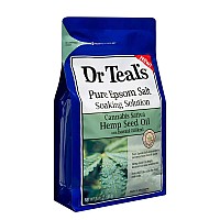 Dr Teals Epsom Salt Bath Combo Pack 6 Lbs Total Relax Relief With Eucalyptus Spearmint And Hemp Seed Oil