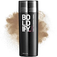 Boldify Hair Fibers 28G Fill In Fine And Thinning Hair For An Instantly Thicker Fuller Look Best Value Superior Formula