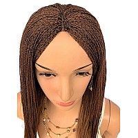 Wow Braids Twisted Wigs Micro Million Twist Wig Color 30 12 Inches Ultra Thin And Light Synthetic Hand Braided Wigs For Bl