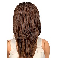 Wow Braids Twisted Wigs Micro Million Twist Wig Color 30 12 Inches Ultra Thin And Light Synthetic Hand Braided Wigs For Bl