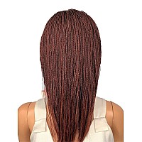 Wow Braids Twisted Wigs Micro Million Twist Wig Color 35 12 Inches Ultra Thin And Light Synthetic Hand Braided Wigs For Bl