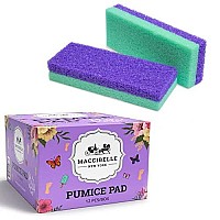 Maccibelle Salon Foot Pumice and Scrubber for Feet and Heels Callus and Dead Skins, Safely and Easily Eliminate Callus and Rough Heels (Pack of 12)