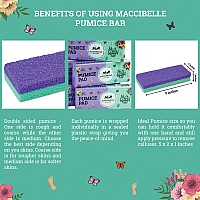 Maccibelle Salon Foot Pumice And Scrubber For Feet And Heels Callus And Dead Skins Safely And Easily Eliminate Callus And Rough