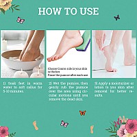 Maccibelle Salon Foot Pumice And Scrubber For Feet And Heels Callus And Dead Skins Safely And Easily Eliminate Callus And Rough