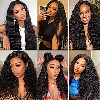 13X4 Hd Lace Front Wigs Human Hair 24 Inch Deep Wave Human Hair Wigs 13X4 Hd Lace Frontal Wigs Pre Pluck With Baby Hair Hd Trans