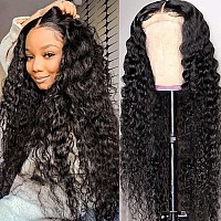 13X4 Hd Lace Front Wigs Human Hair 24 Inch Deep Wave Human Hair Wigs 13X4 Hd Lace Frontal Wigs Pre Pluck With Baby Hair Hd Trans