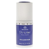 Alessandro Striplac Classic Blue Quick Dry Nail Polish 0.27 Fl