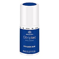 Alessandro Striplac Classic Blue Quick Dry Nail Polish 0.27 Fl