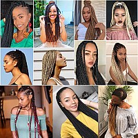 Pre Stretched Braiding Hair 30 Inch 8 Packs Professional Soft Yaki Braiding Hair For Braids Hot Water Setting Synthetic Crochet