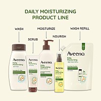 Aveeno Daily Moisturizing Body Wash 12 Fl Oz Pack Of 3