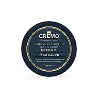 Cremo Beard Scruff Cream Palo Santo Reserve Collection 4 Oz Soothe Beard Itch Condition And Offer Lighthold Styling Fo