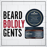 Cremo Beard Scruff Cream Palo Santo Reserve Collection 4 Oz Soothe Beard Itch Condition And Offer Lighthold Styling Fo