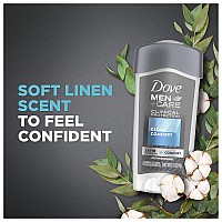 Dove Men Care Clinical Protection Antiperspirant 72Hour Sweat And Odor Protection Clean Comfort Xl Antiperspirant For Men For