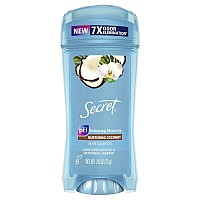 Secret Fresh Clear Gel Antiperspirant And Deodorant For Women Coconut Scent 26 Oz