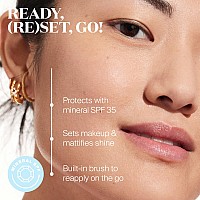 Supergoop Resetting 100 Mineral Powder Deep 015 Oz Makeup Setting Powder Broad Spectrum Spf 35 Pa Sunscreen Wit