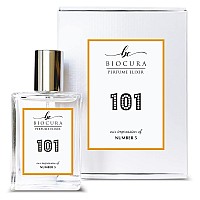 Biocura Bc Perfume 101 Inspired By Number 5 For Women Replica Fragrance Dupes Eau De Parfum Spray Bottle 17 Fl Oz50Mlx1