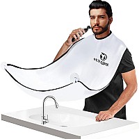 Vuelane Beard Bib Beard Bib Hair Catcher For Men Shaving Nonstick Beard Bib Apron With Strong Suction Cups Grooming Gifts