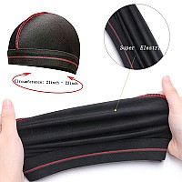 4PCS Silky Durags for Men Women 360 Waves with 1 Wave Cap, Silky Satin Durag Extra Long Tails