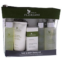 Villa Floriani 5 Pc Face & Body Travel Kit for Women