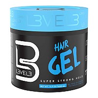 L3 Super Strong Hold Hair Gel, 16.91 Fl Oz - Flake