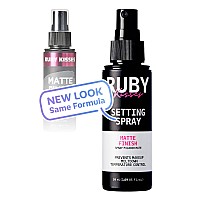 Ruby Kisses 24Hr Never Touch Up Matte Finish Setting Spray 169 Fl Oz