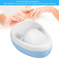 Nail Bubble Bowl, Electric Nail Soaking Bowl Manicure Hand Massage Jet Spa Soak Nail Polish Remover Dead Skin Softening Machine Nail Art Tool For Beauty Salon And Home