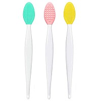 Silicone Lip Brush Tool Lip Brush For Smoother And Fuller Lip Appearance 3 Pcs Mix