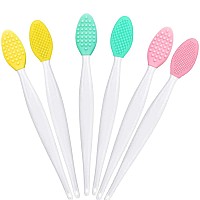 Silicone Lip Brush Tool Lip Brush For Smoother And Fuller Lip Appearance 3 Pcs Mix