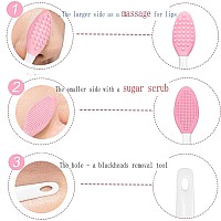 Silicone Lip Brush Tool Lip Brush For Smoother And Fuller Lip Appearance 3 Pcs Mix