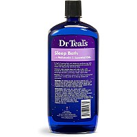 Dr Teals Foaming Bath Variety Gift Set 2 Pack 34Oz Ea Melatonin Sleep Soak Glow Radiance With Vitamin C And Citrus E