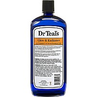 Dr Teals Foaming Bath Variety Gift Set 2 Pack 34Oz Ea Melatonin Sleep Soak Glow Radiance With Vitamin C And Citrus E