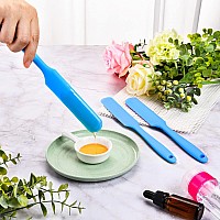 3 Pieces Nonstick Wax Spatulas Silicone Spatula Waxing Applicator Hair Removal Sticks Applicator Spatula Reusable Scraper Hard