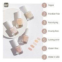 Duri Nail Polish 787 Cuddle Buddy Beige Neutral Sheer Glossy Finish Fast Drying Easy To Apply 045 Fl Oz