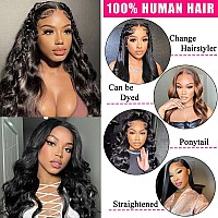 Lapondai Lace Front Wigs Human Hair Pre Plucked Body Wave 13X4 Lace Frontal Wig With Baby Hair 100 Human Hair Wigs For Black Wo