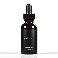 Golden Grooming Co Beard Oil For Men Nourishing Organic Beard Moisturizer Organic Oil For Beard Growth Allnatural Form