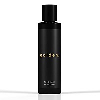 Golden Grooming Co Men Face Wash With Aloe Vera Vitamin E Facial Cleanser For Men Organic Naturebased Ideal For Sens