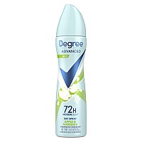 Degree Antiperspirant Spray Deodorant For Women Apple And Gardenia 72Hour Protection 38 Oz