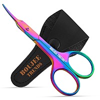 Nail Scissors Toenail Eyebrow Mustache Facial Nose Ear Hair Grooming Multipurpose Beauty Scissors Small Manicure Pedicure Cur