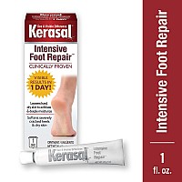 Kerasal Intensive Foot Repair Skin Healing Ointment For Cracked Heels And Dry Feet 1 Oz 2 Count Pack Of 2