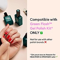 Manucurist Green Flash Led Gel Nail Polish Vegan 12Free Plantbased 56 Gel Polish Made In France 05 Fl Oz Red Cherry