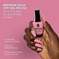 Red Carpet Manicure Fortify Protect Pink Crme Gel Polish For Strong Healthy Nails Infused With Vitamin A Biotin Very I