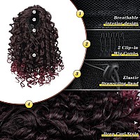 Peacoco Short Afro Curly Ponytail Hair Piece For African American Women Ponytail Extension 10 Inch Drawstring Pony Tail For Blac