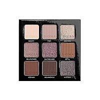 Sigma Beauty Hazy Eyeshadow Palette - 9 Bold Shades, Vegan