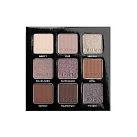 Sigma Beauty Hazy Eyeshadow Palette - 9 Bold Shades, Vegan